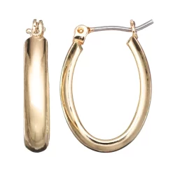 Napier U-Hoop Earrings