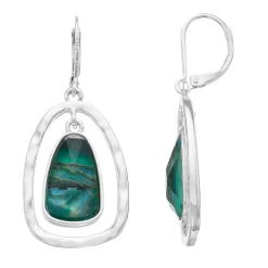 Napier Orbital Leverback Earrings