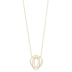 Napier 18-in. Gold Layered Pendant