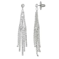 Napier Dazzle Chandelier Earrings