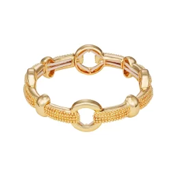Napier Gold Tone Enchanted Stretch Bracelet